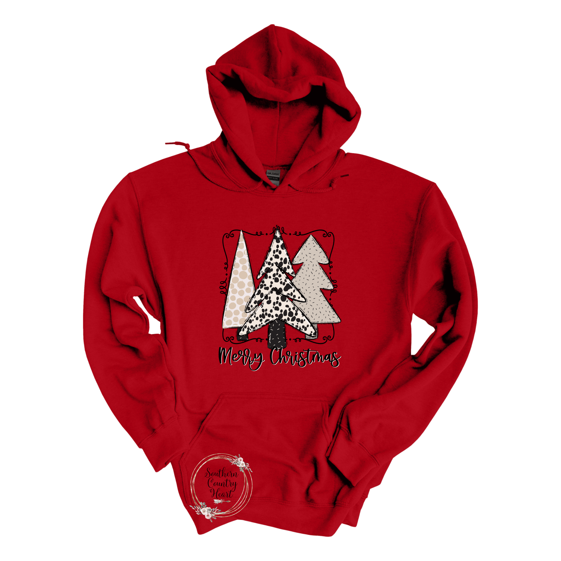 Boho Merry Christmas Sweatshirt - southerncountryheart.com
