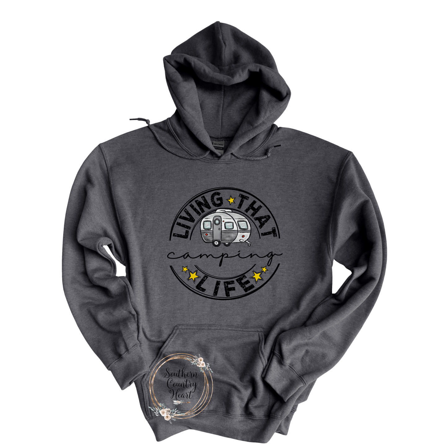 Living That Camping Life Hoodie - southerncountryheart.com