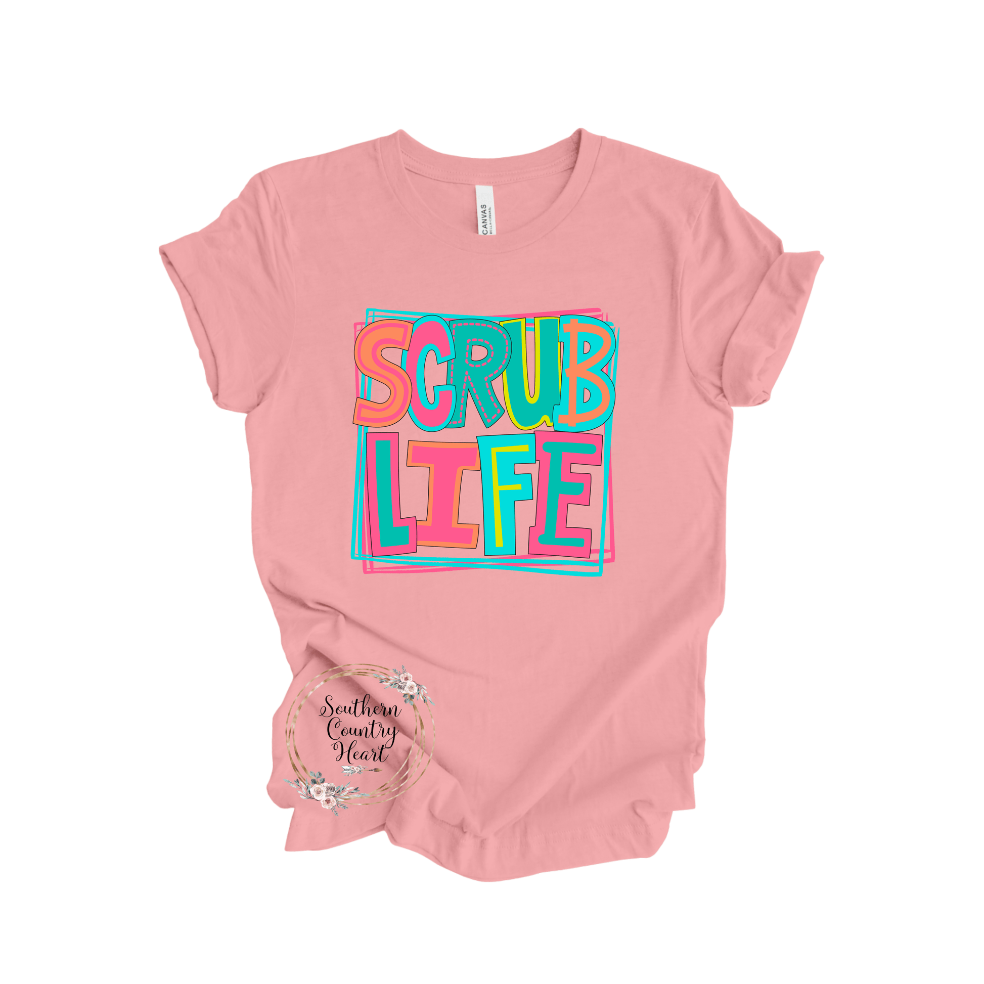 Moodles Scrub Life Tee - Shirt - southerncountryheart.com