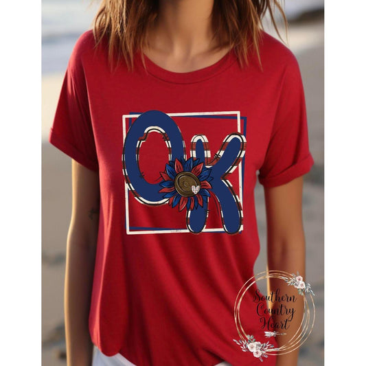 Patriotic States Tee - Shirt - southerncountryheart.com