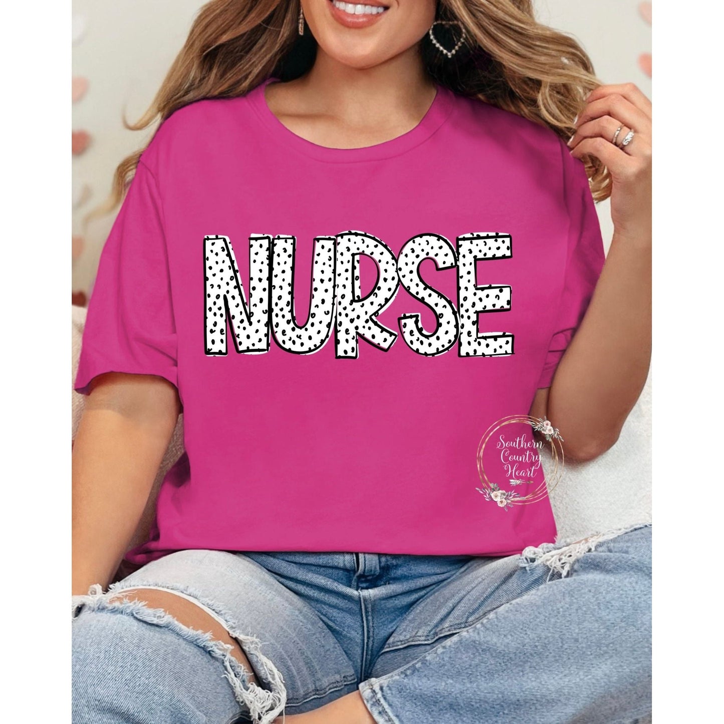 Dottie Loo Nurse Tee - Shirt - southerncountryheart.com