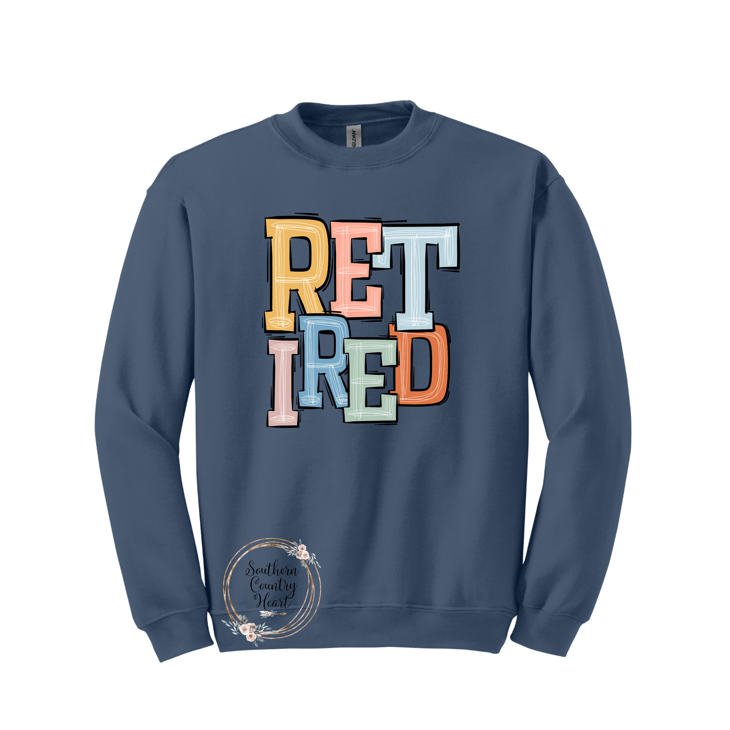 Boho Retired Sweatshirt - southerncountryheart.com