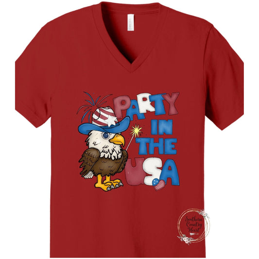 Party In The USA Tee - Shirt - southerncountryheart.com