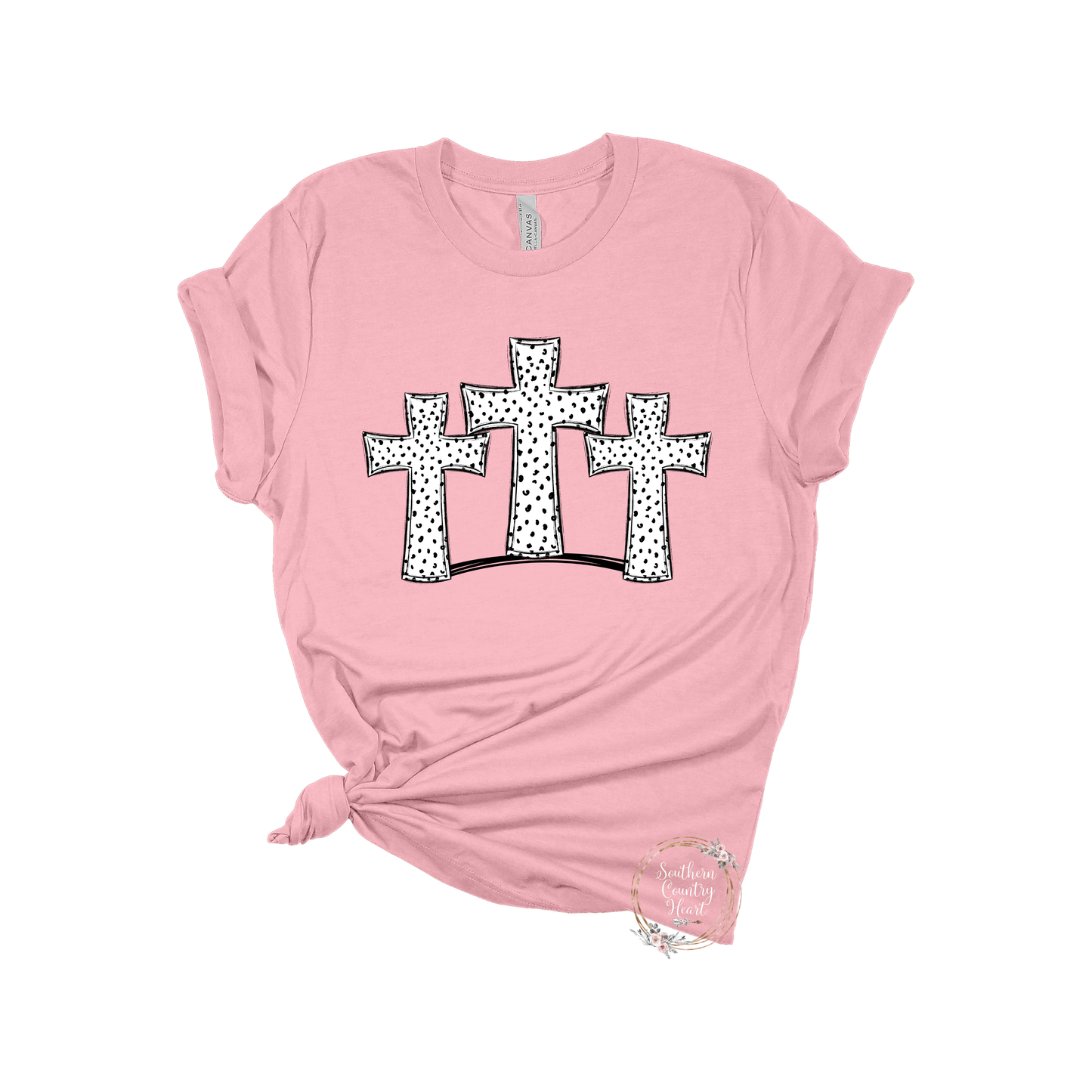 Dottie Cross Trio Tee - Shirt - southerncountryheart.com