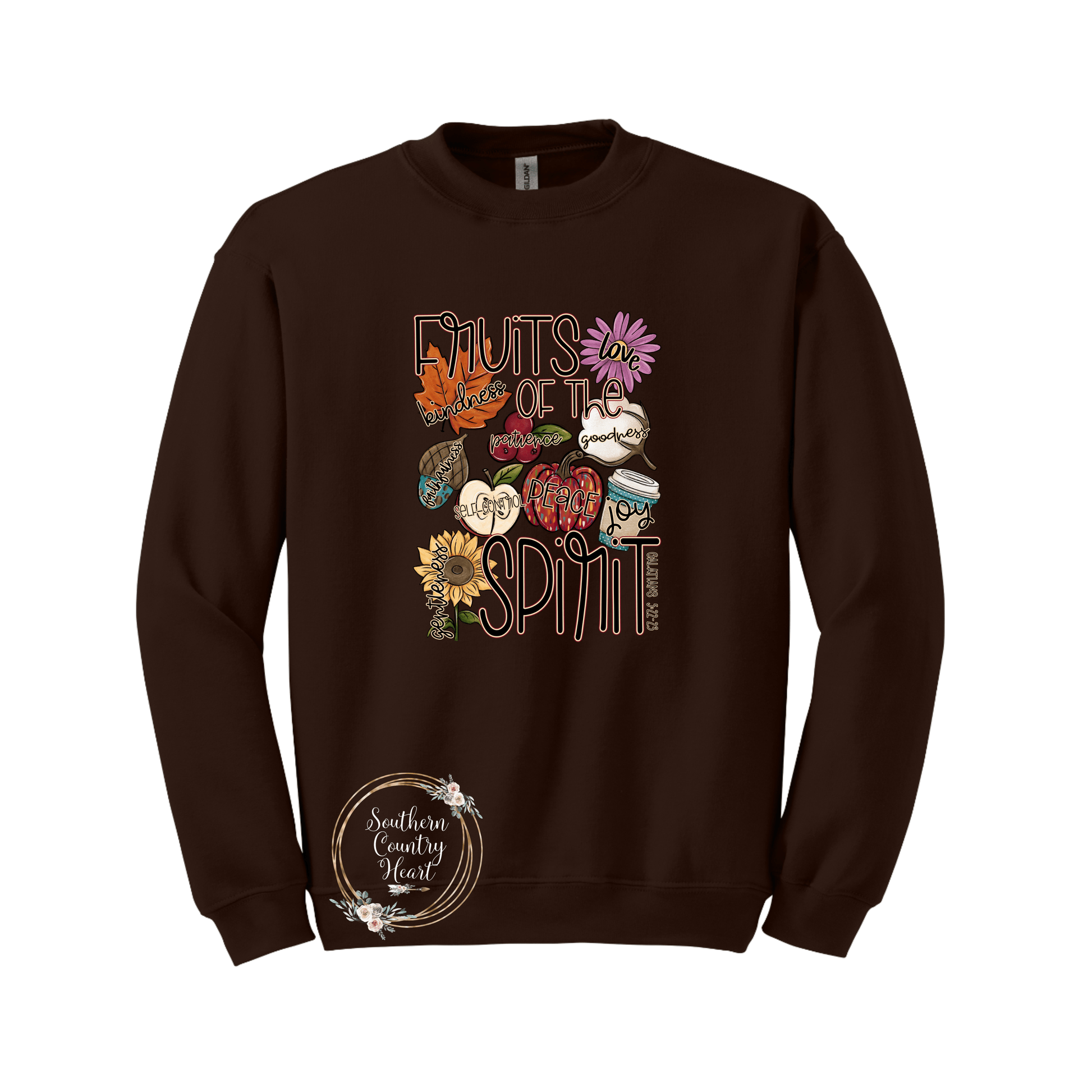 Fruits Of The Spirit Sweatshirt - southerncountryheart.com