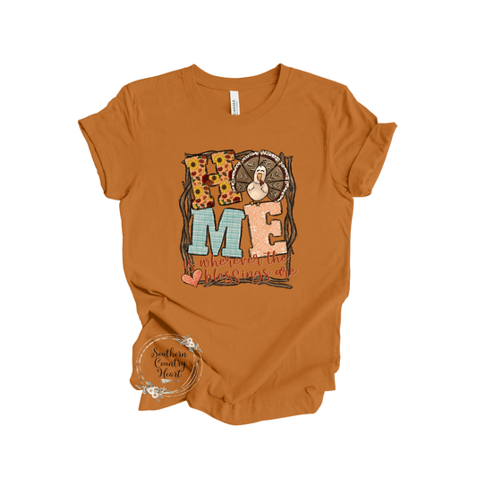 Home is Where the Blessings are Tee - Shirt - southerncountryheart.com
