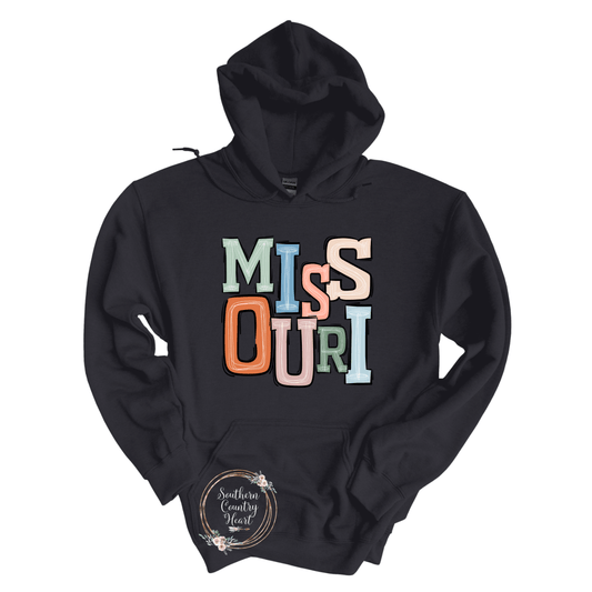 Boho Missouri Hoodie - southerncountryheart.com