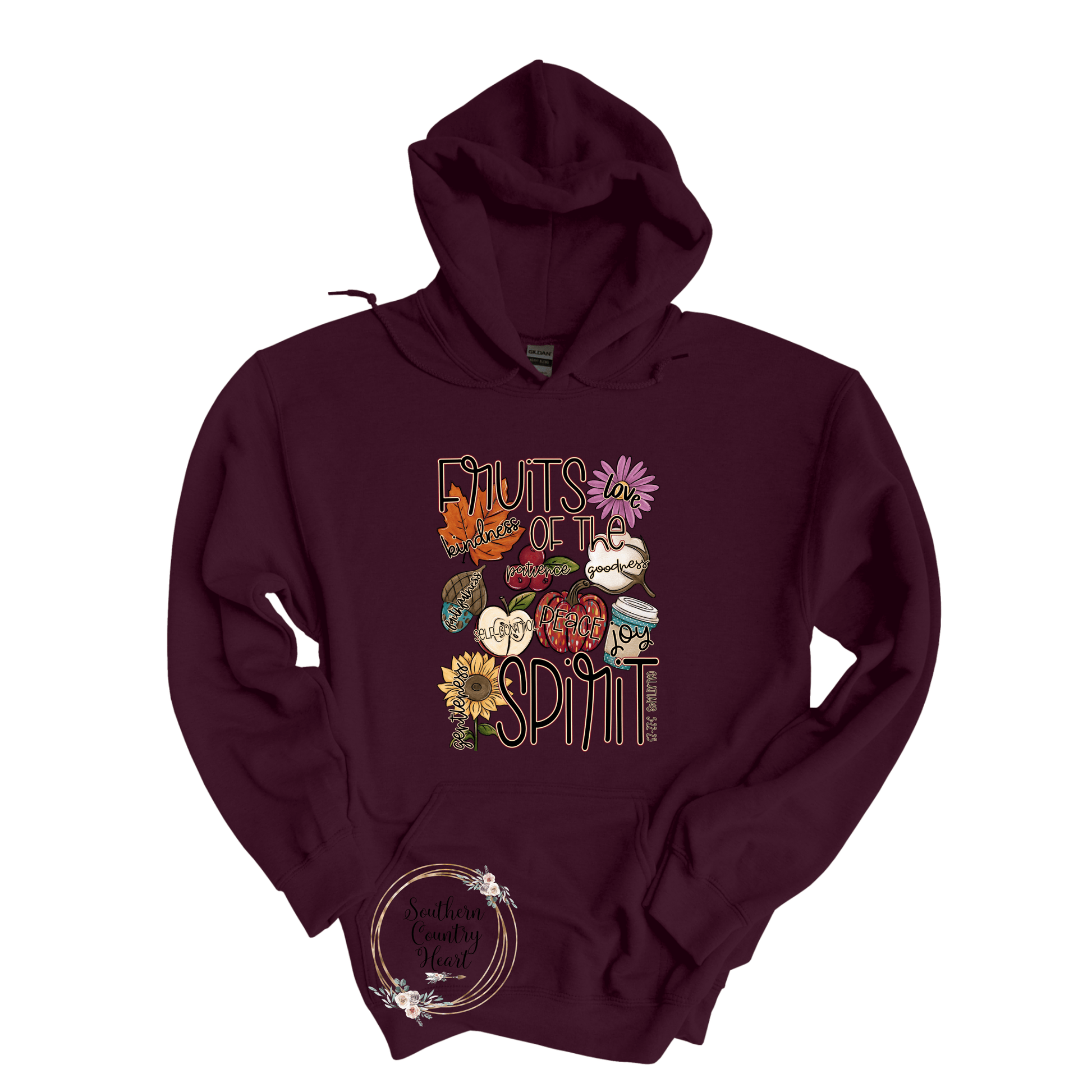 Fruits Of The Spirit Hoodie - southerncountryheart.com