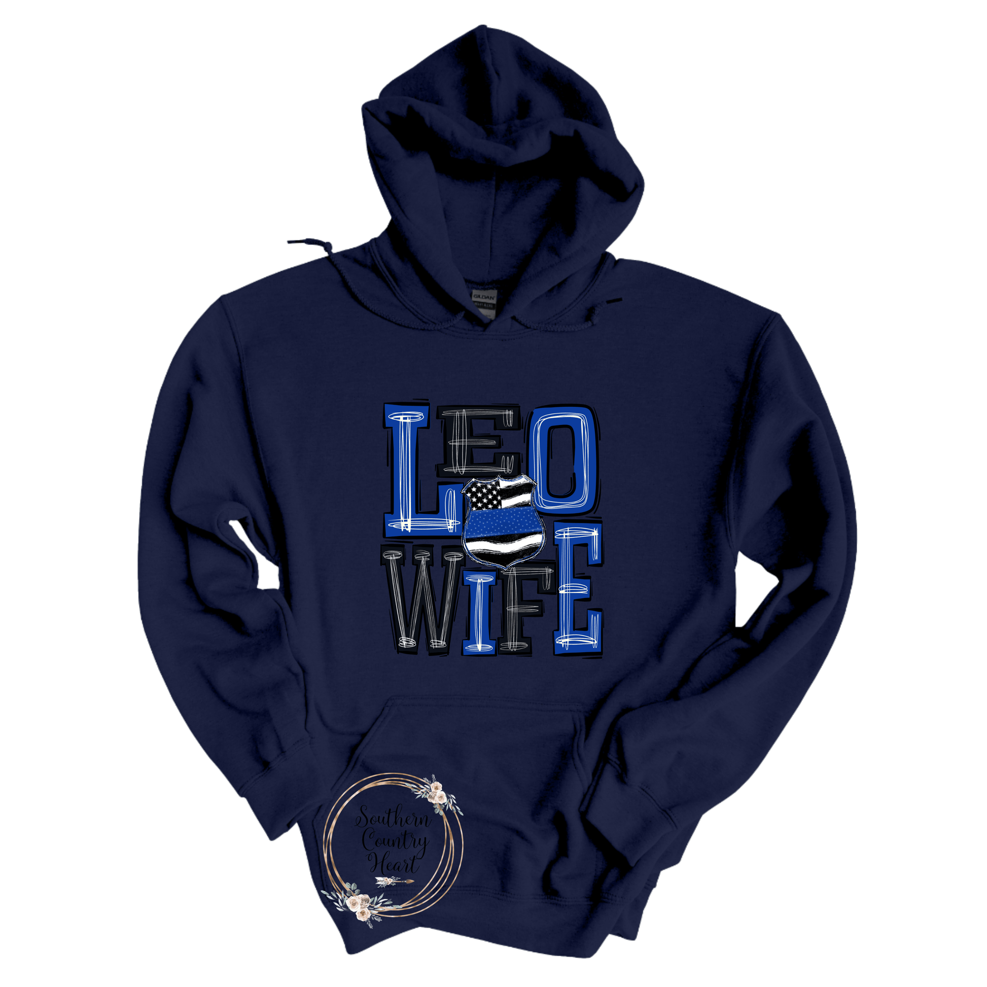 Leo Wife Hoodie - southerncountryheart.com