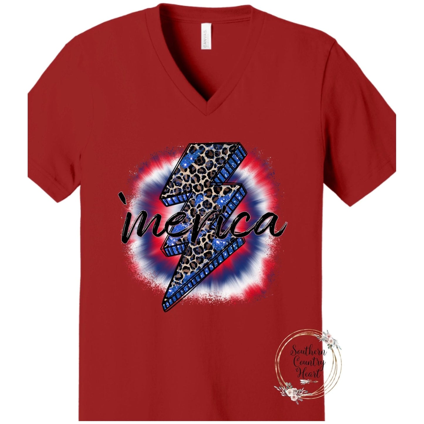 Merica Tee - Shirt - southerncountryheart.com