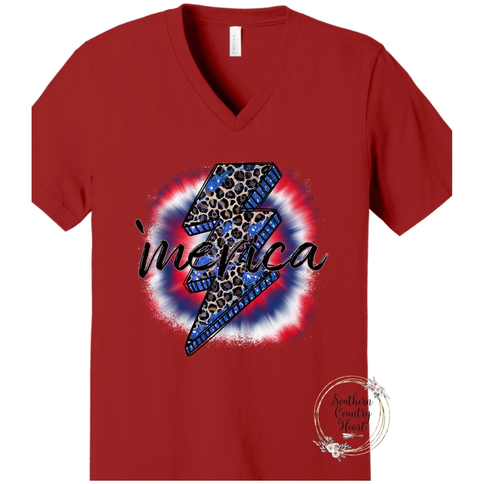 Merica Tee - Shirt - southerncountryheart.com