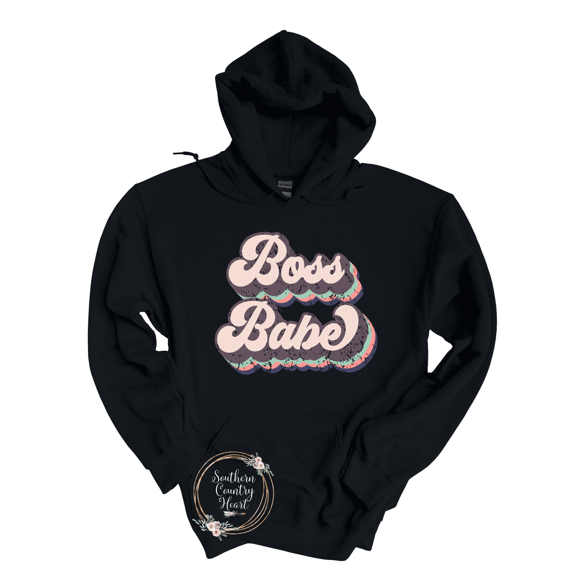 Boss Babe Hoodie - southerncountryheart.com