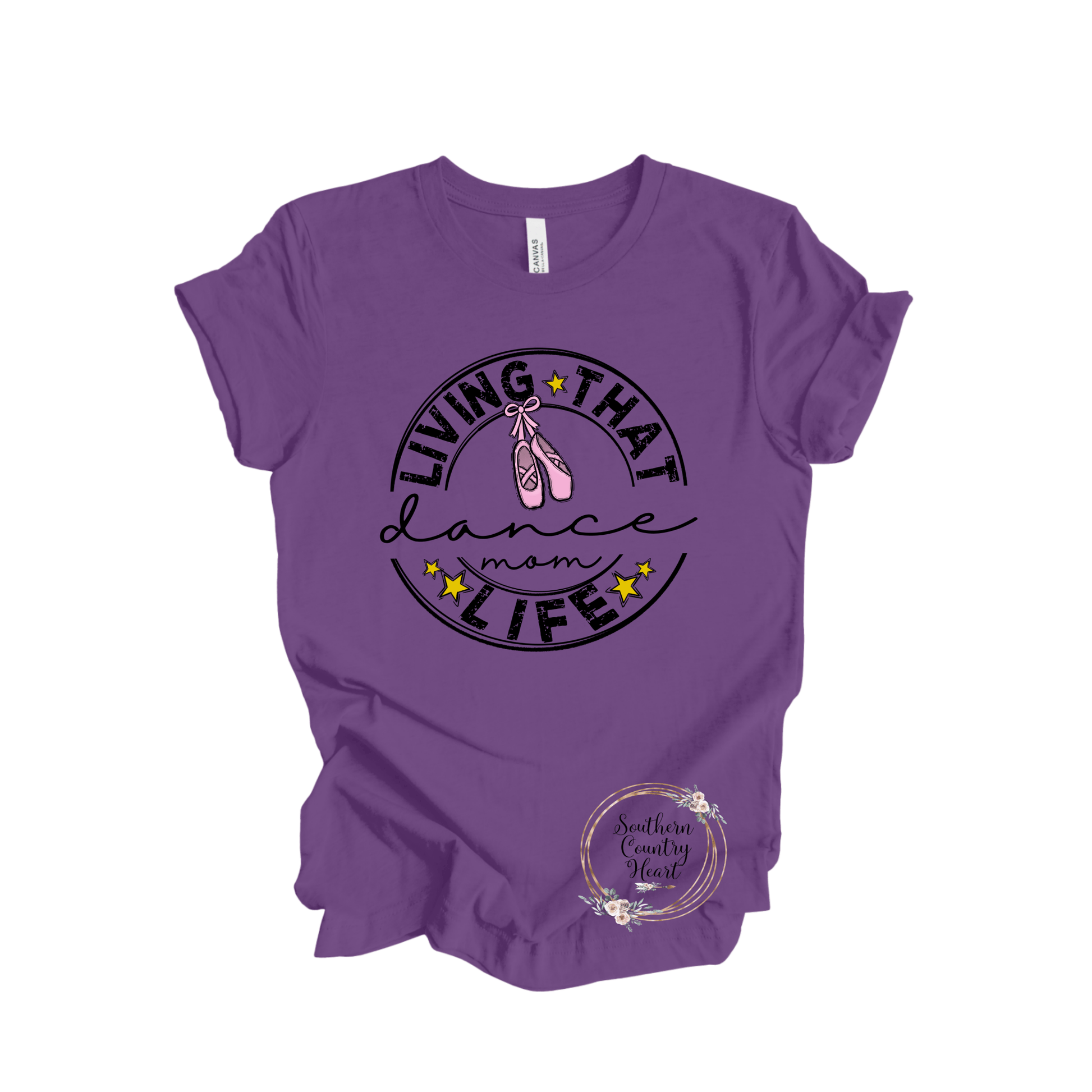 Living that Dance Mom Life Tee - Shirt - southerncountryheart.com