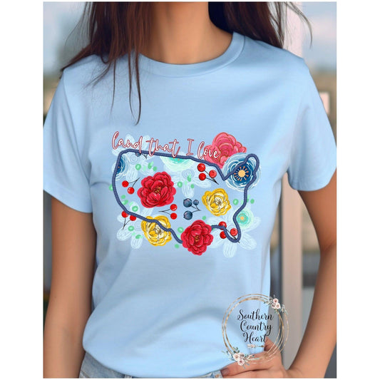 Land That I Love Tee - Shirt - southerncountryheart.com