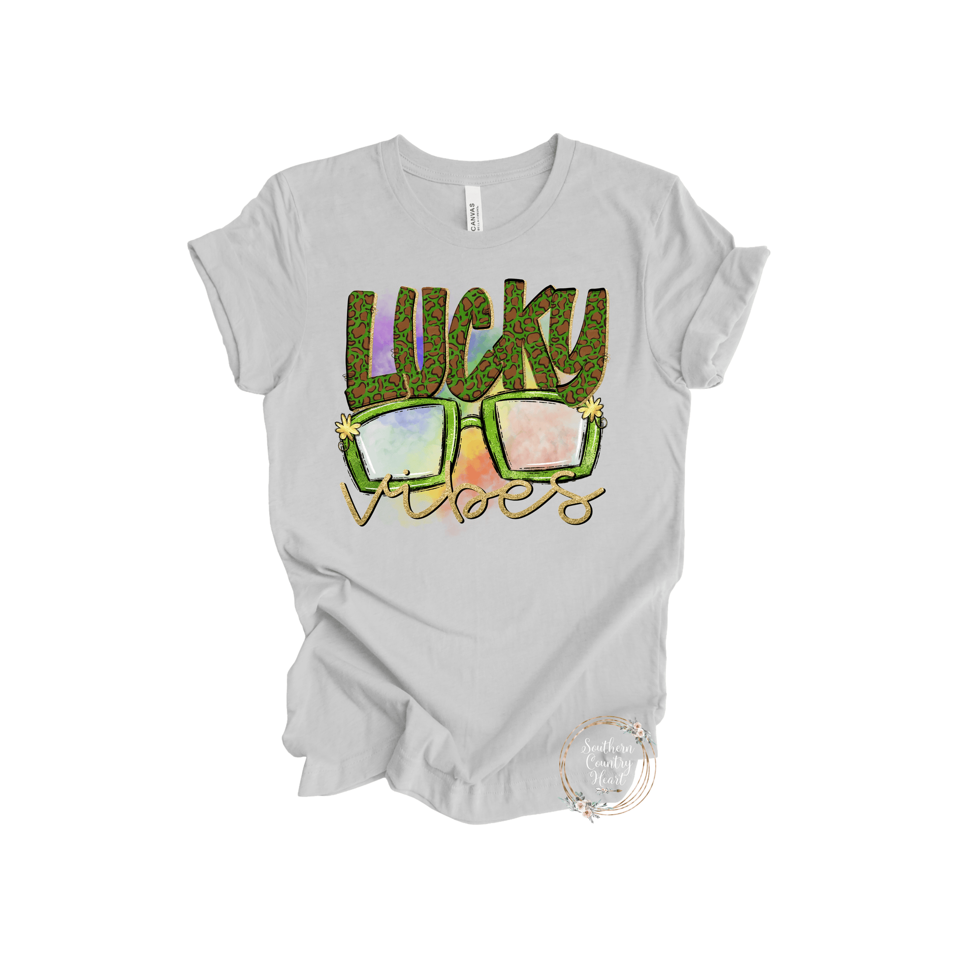 Lucky Vibes Tee - Shirt - southerncountryheart.com
