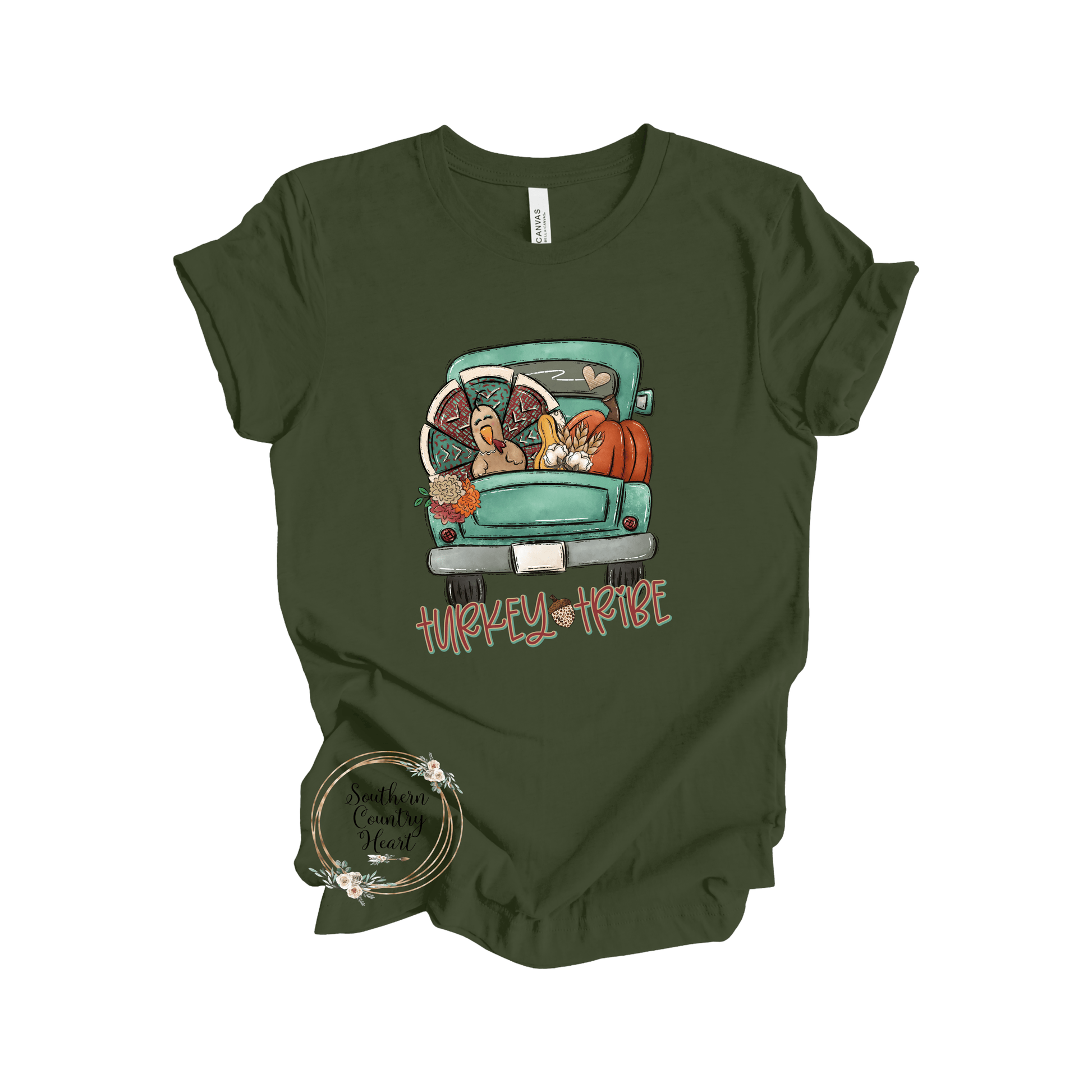Turkey Tribe Tee - Shirt - southerncountryheart.com