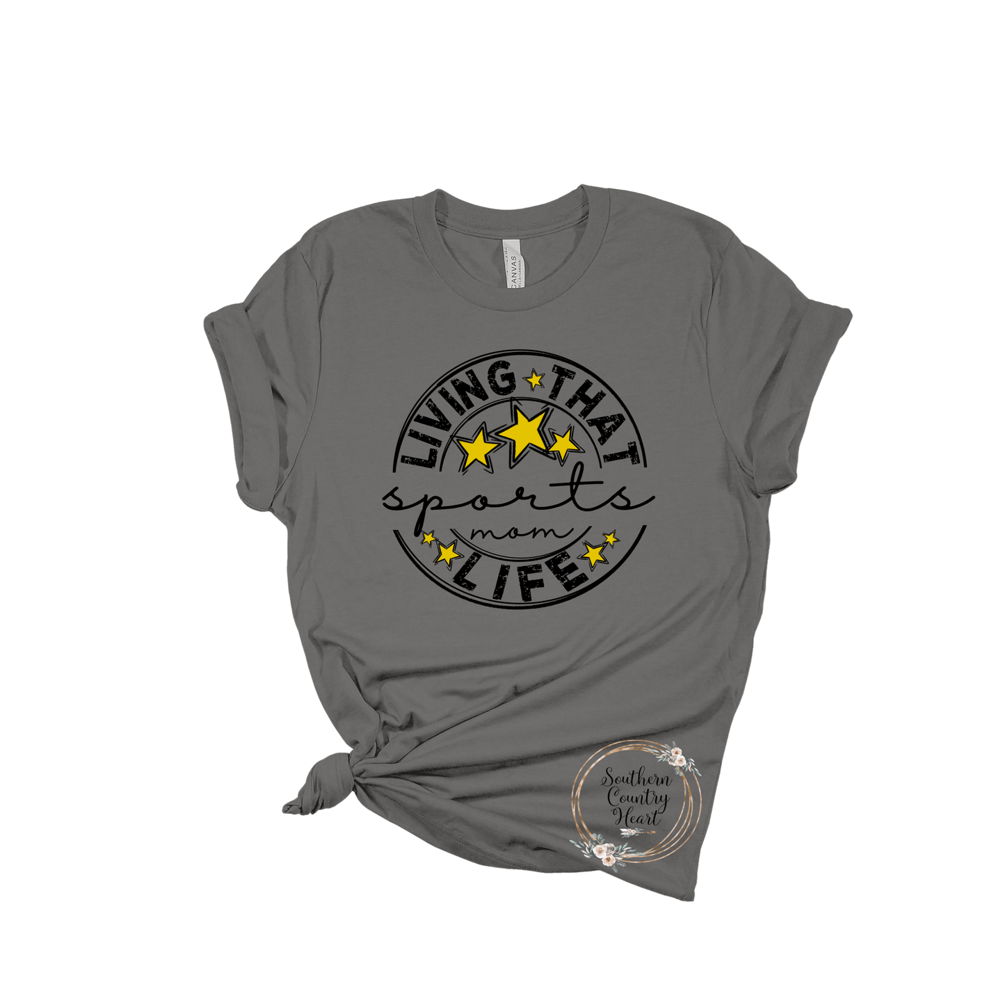 Living that Sports Mom Life Tee - Shirt - southerncountryheart.com