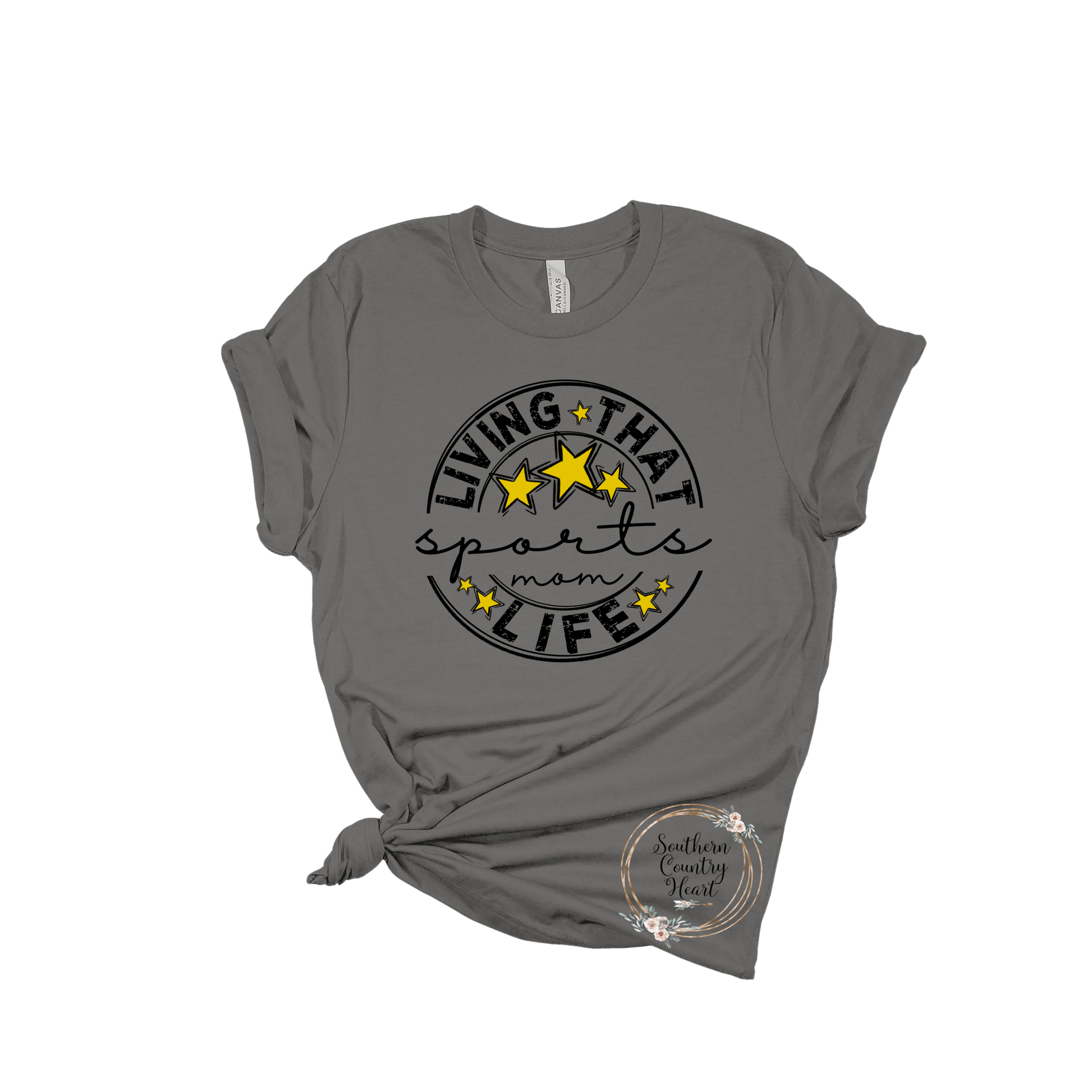 Living that Sports Mom Life Tee - Shirt - southerncountryheart.com