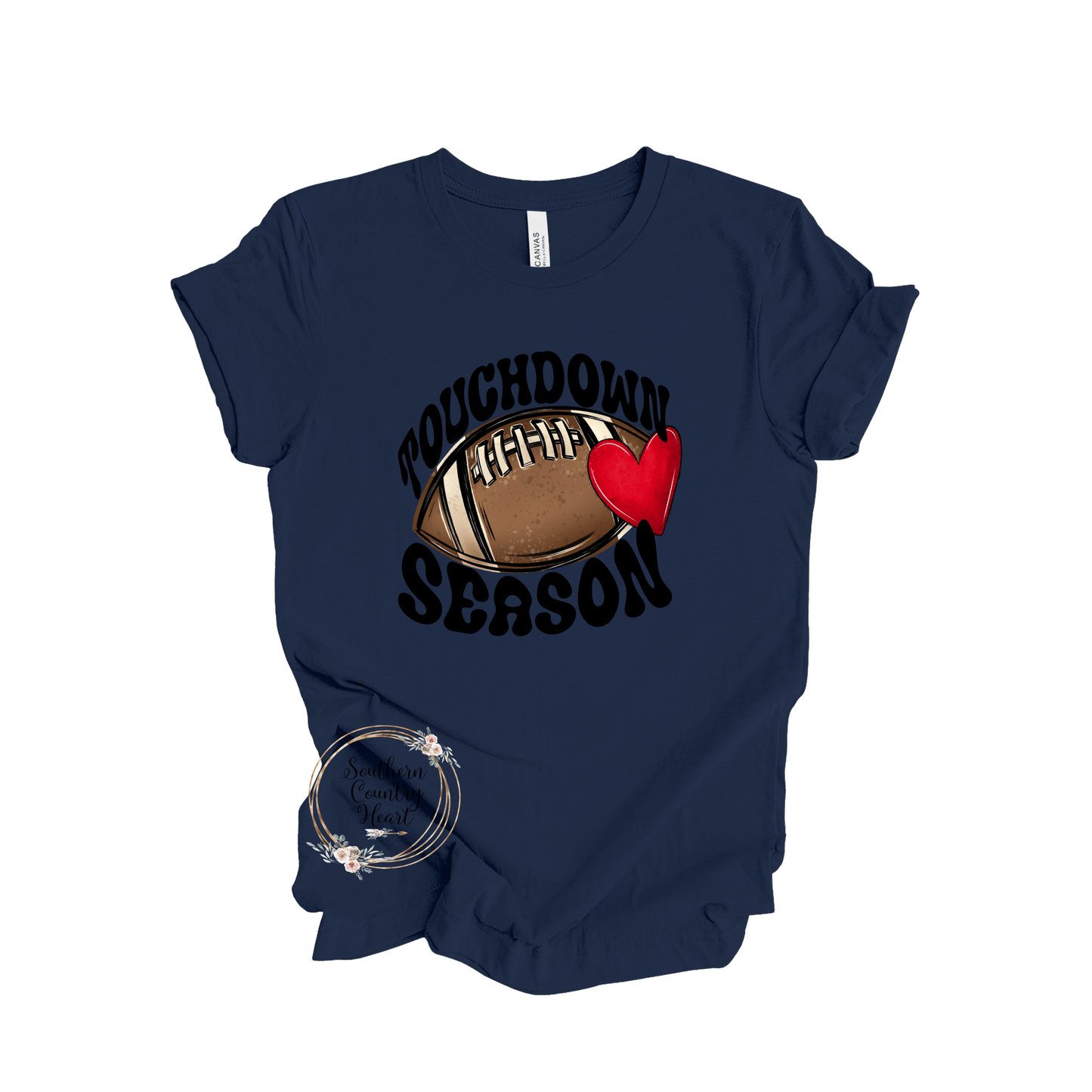 Touchdown Season Tee - Shirt - southerncountryheart.com