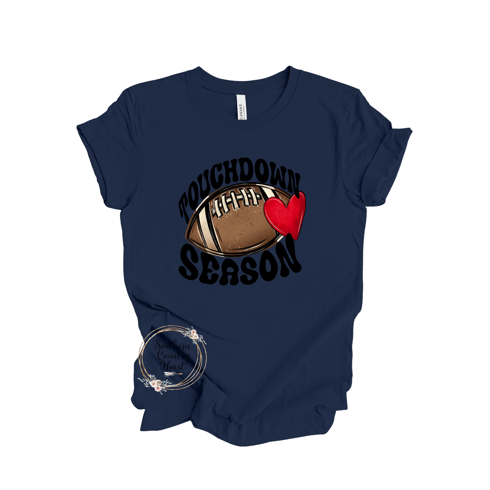 Touchdown Season Tee - Shirt - southerncountryheart.com