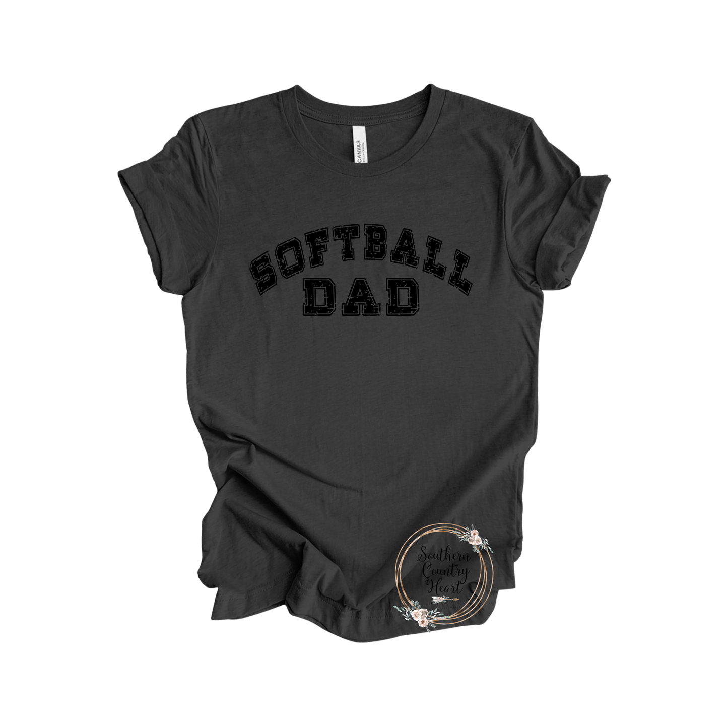Softball Dad Tee - Shirt - southerncountryheart.com