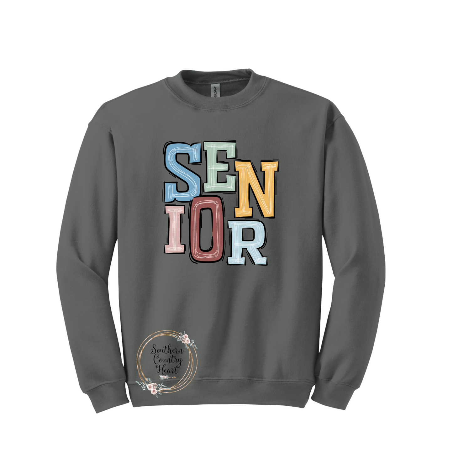 Boho Senior Sweatshirt - southerncountryheart.com