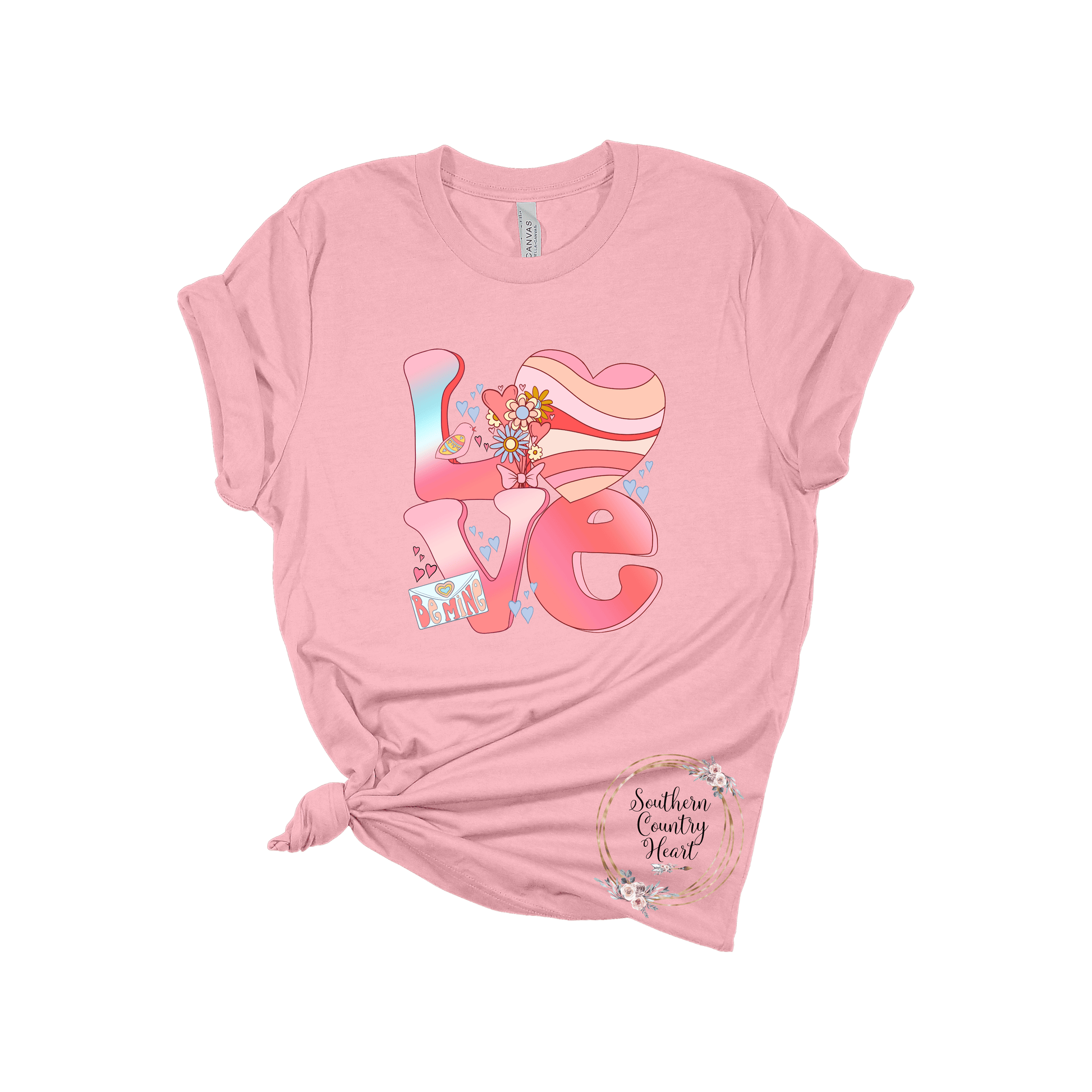 Retro Love Tee - Shirt - southerncountryheart.com