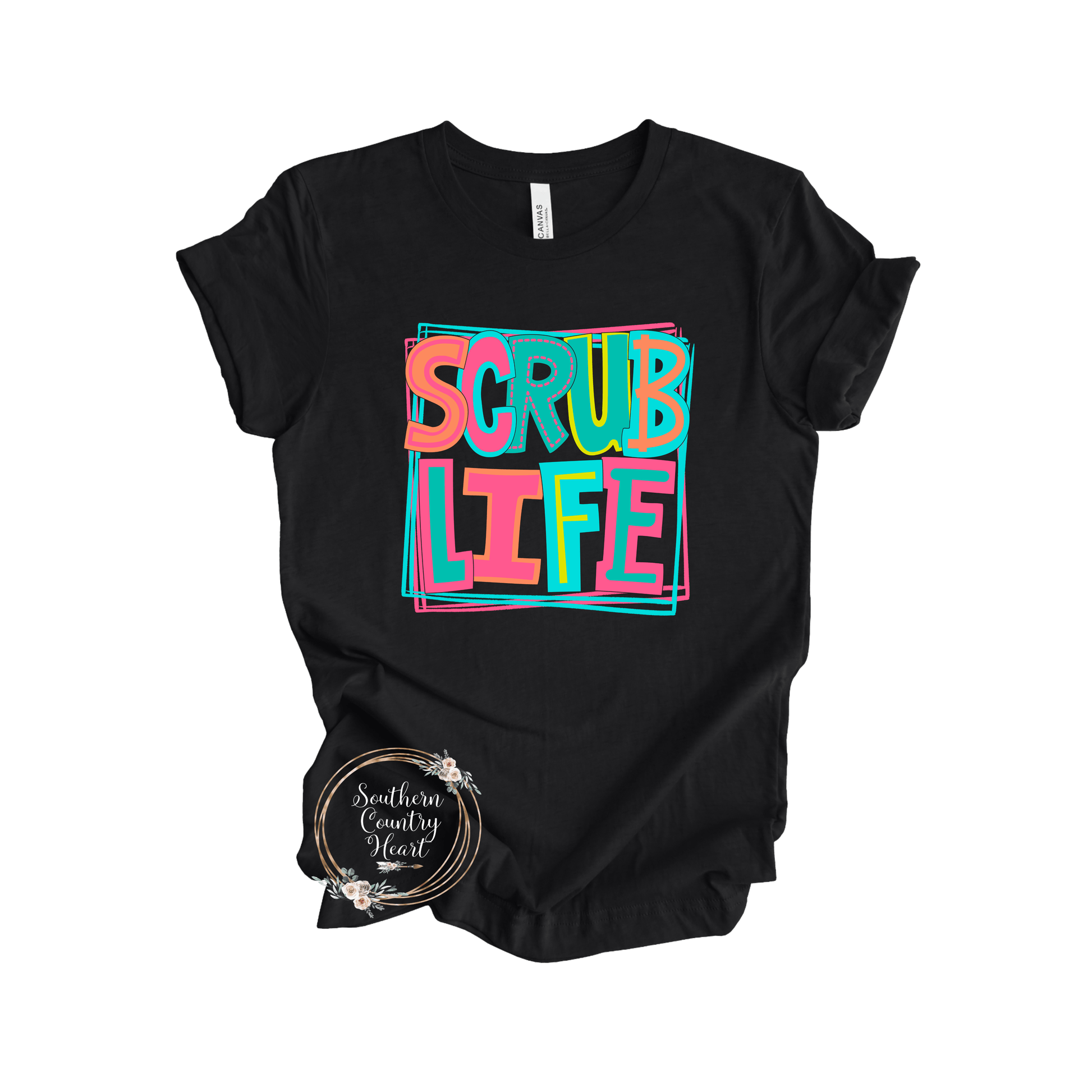 Moodles Scrub Life Tee - Shirt - southerncountryheart.com