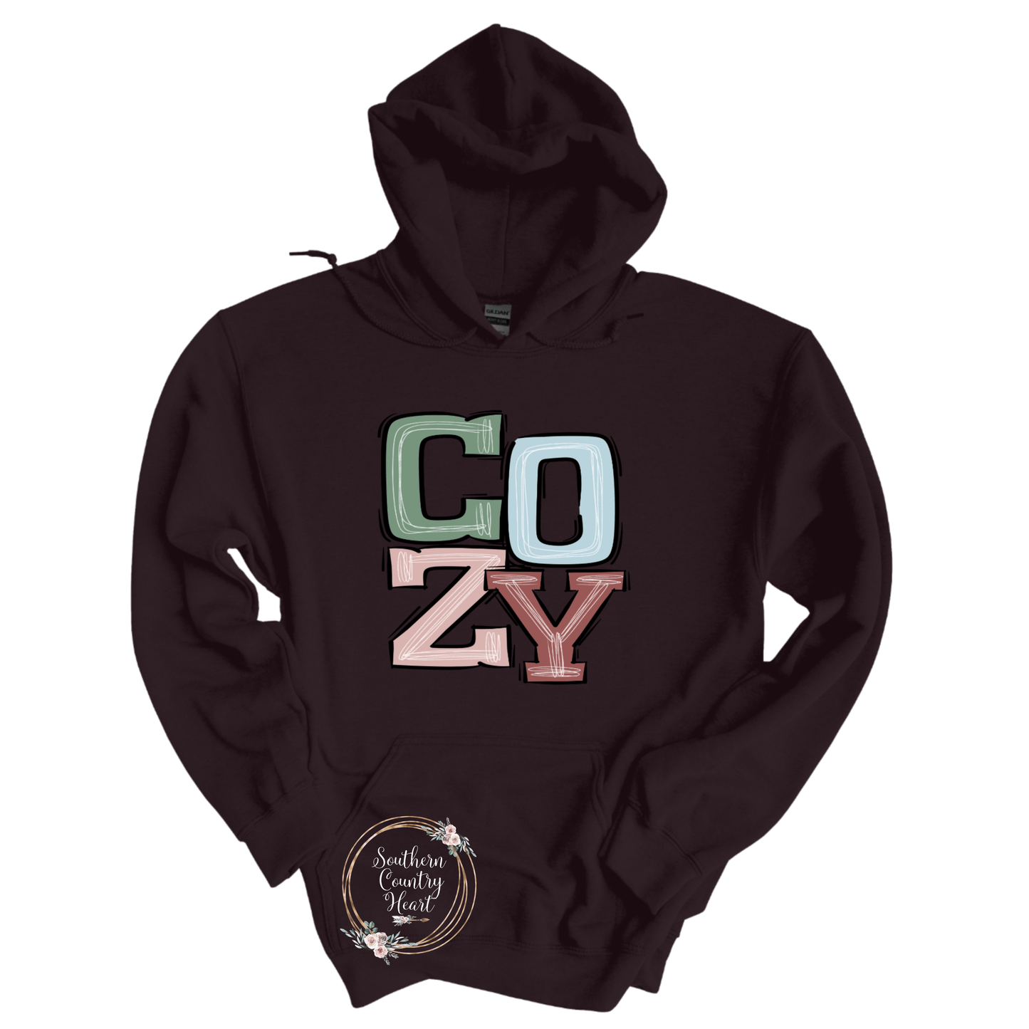 Boho Cozy Hoodie - southerncountryheart.com