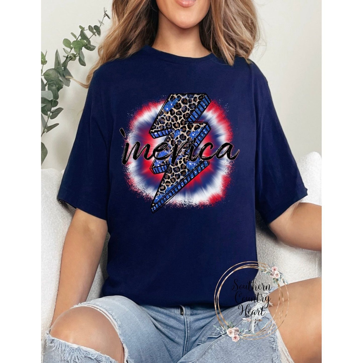 Merica Tee - Shirt - southerncountryheart.com