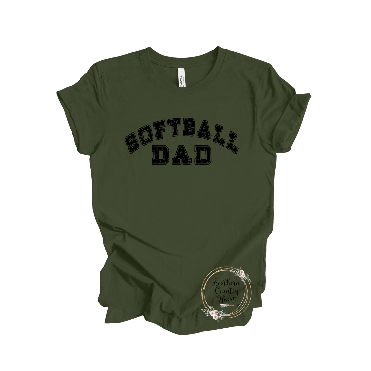 Softball Dad Tee - Shirt - southerncountryheart.com