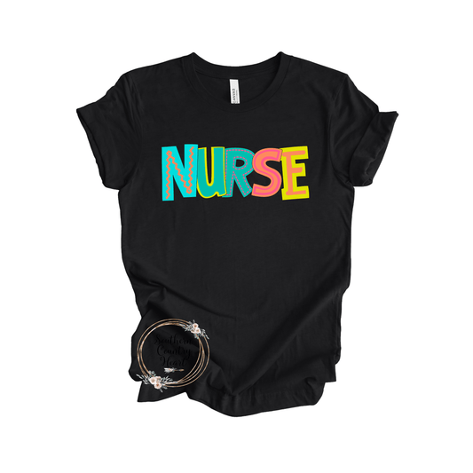 Moodles Nurse Tee - Shirt - southerncountryheart.com
