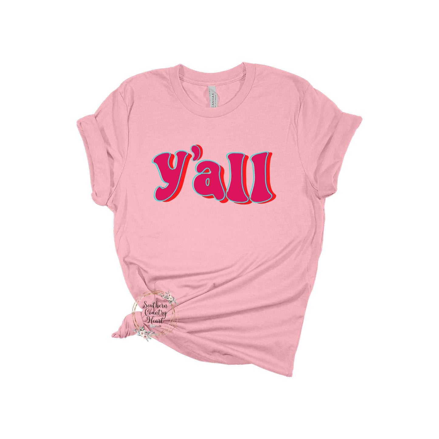 Y'all Tee - Shirt - southerncountryheart.com