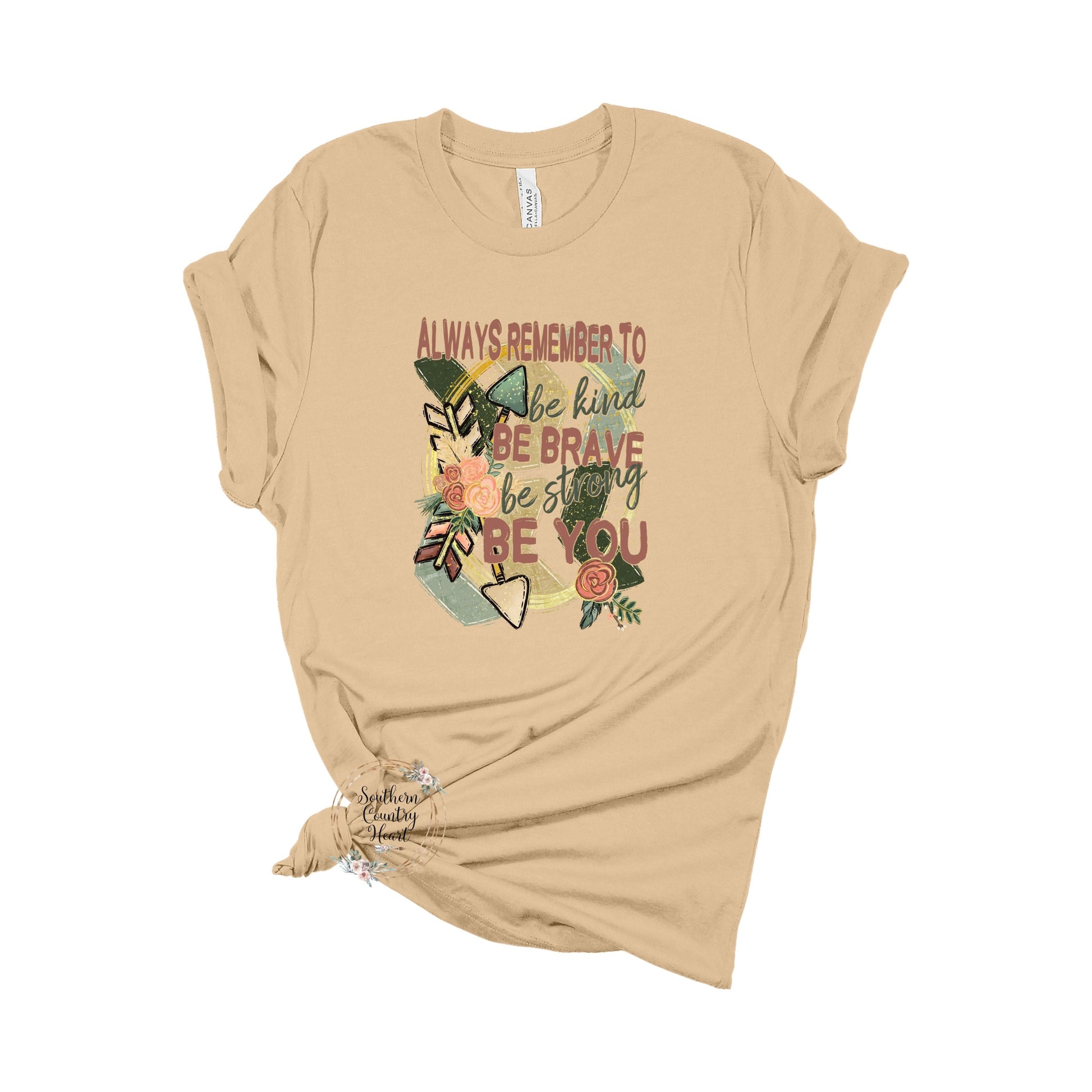Always Remember to Be Kind Tee - Shirt - southerncountryheart.com