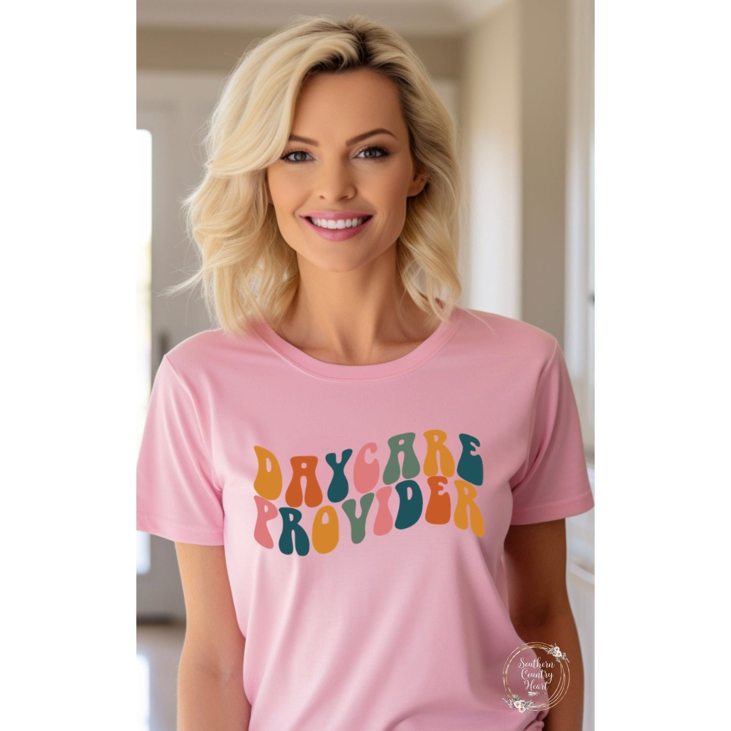 Boho Daycare Provider Tee - Shirt - southerncountryheart.com