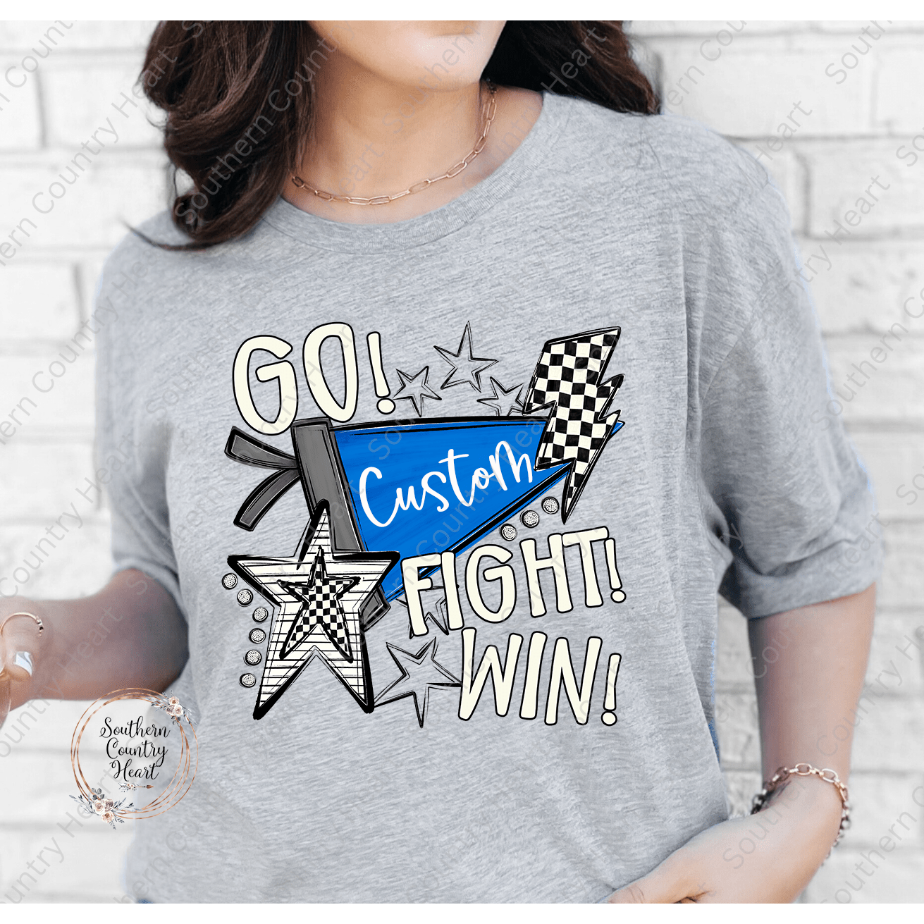 Go Fight Win Tee - Shirt - southerncountryheart.com