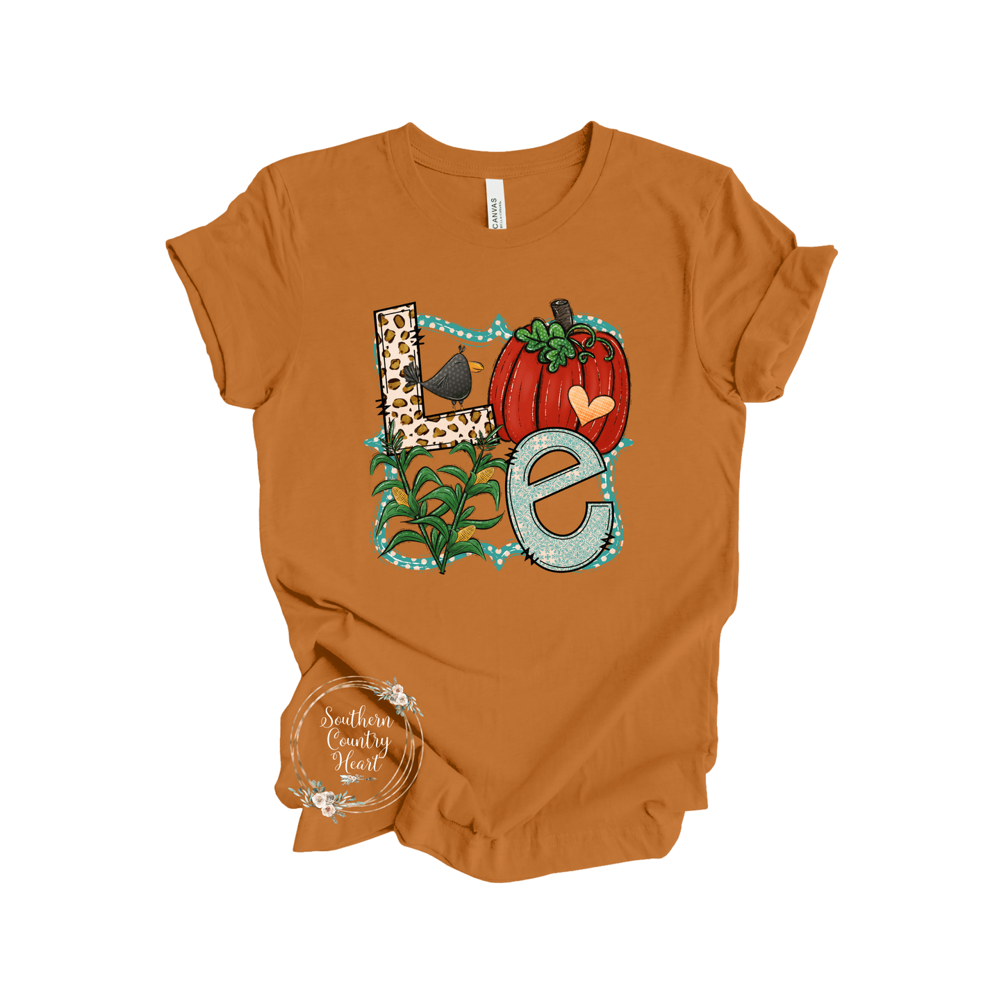 Pumpkin Patch Love Tee - Shirt - southerncountryheart.com