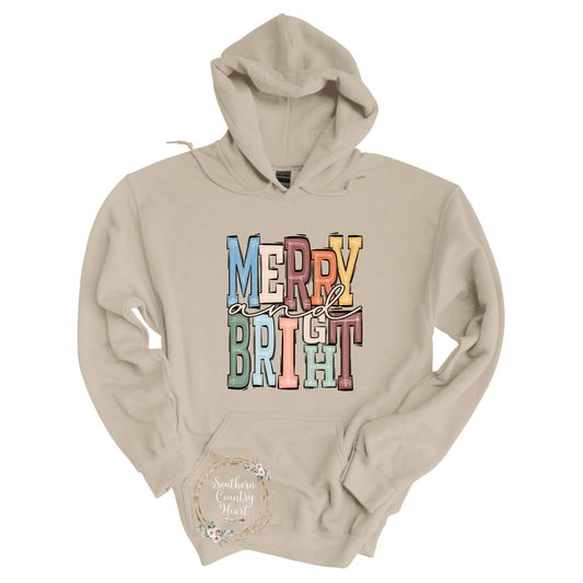 Boho Merry & Bright Hoodie - southerncountryheart.com