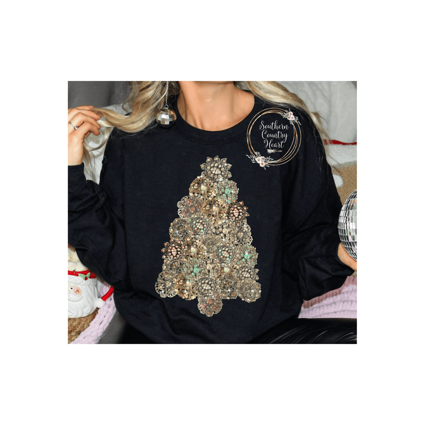 Jewelry Tree Sweatshirt - southerncountryheart.com