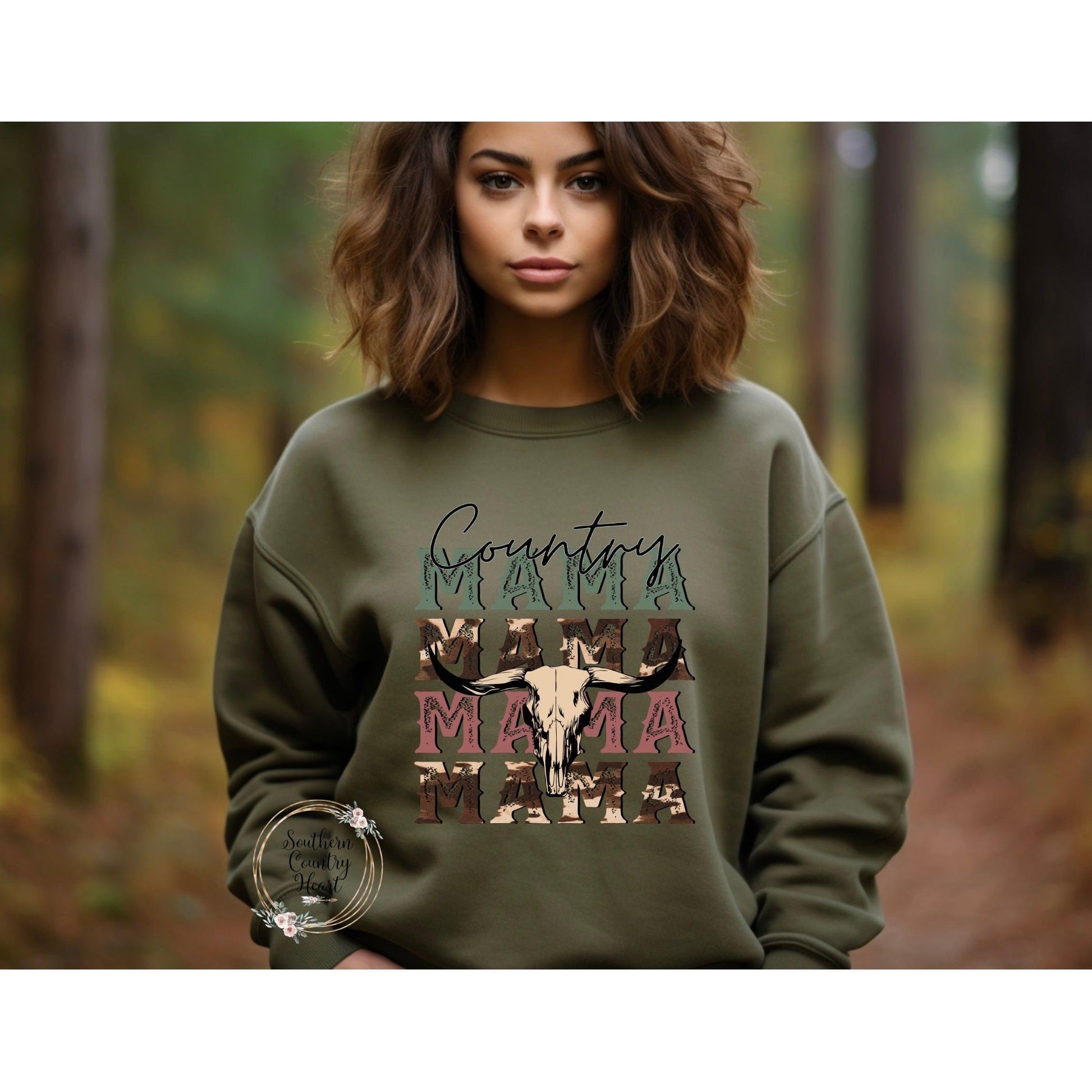 Country Mama Sweatshirt - southerncountryheart.com