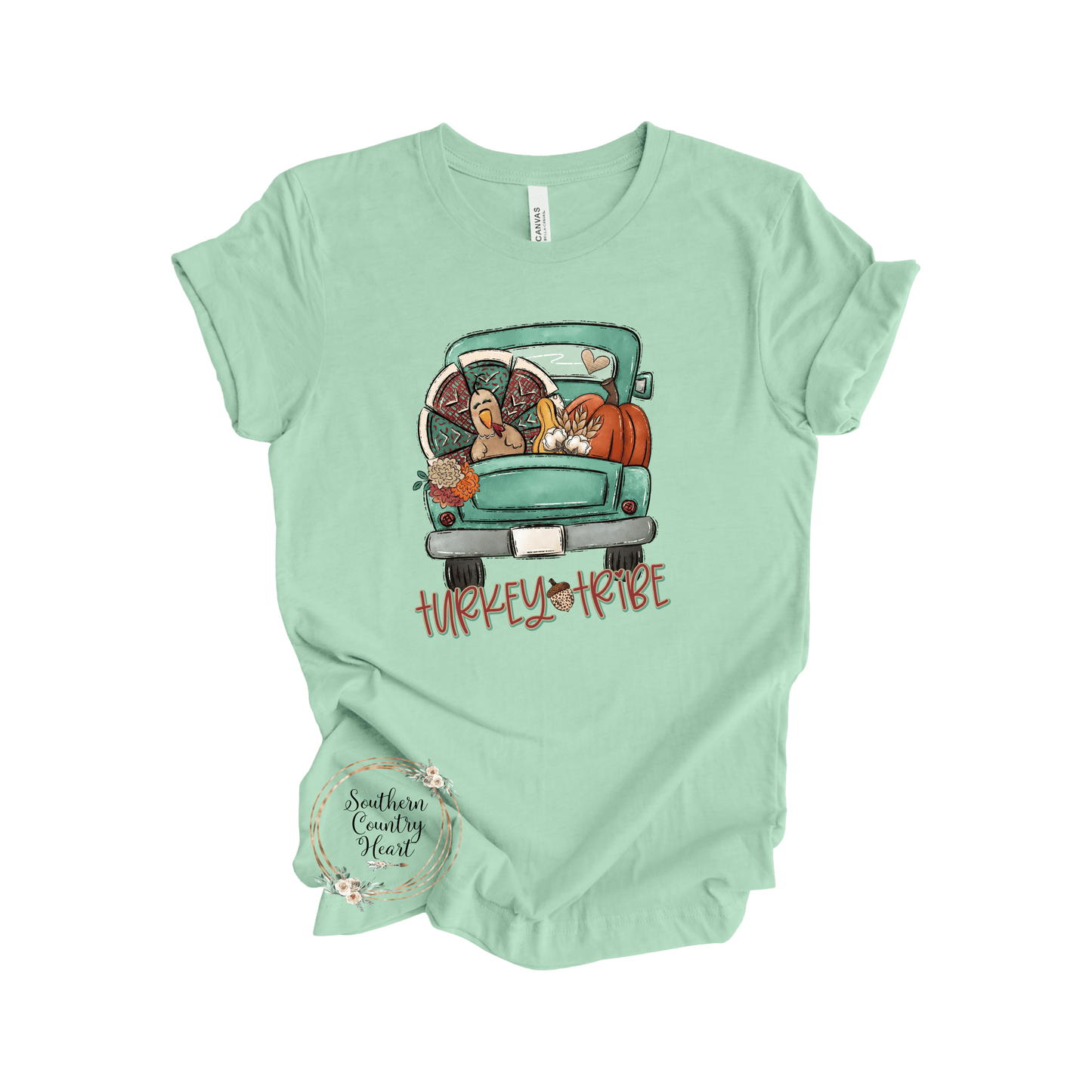 Turkey Tribe Tee - Shirt - southerncountryheart.com
