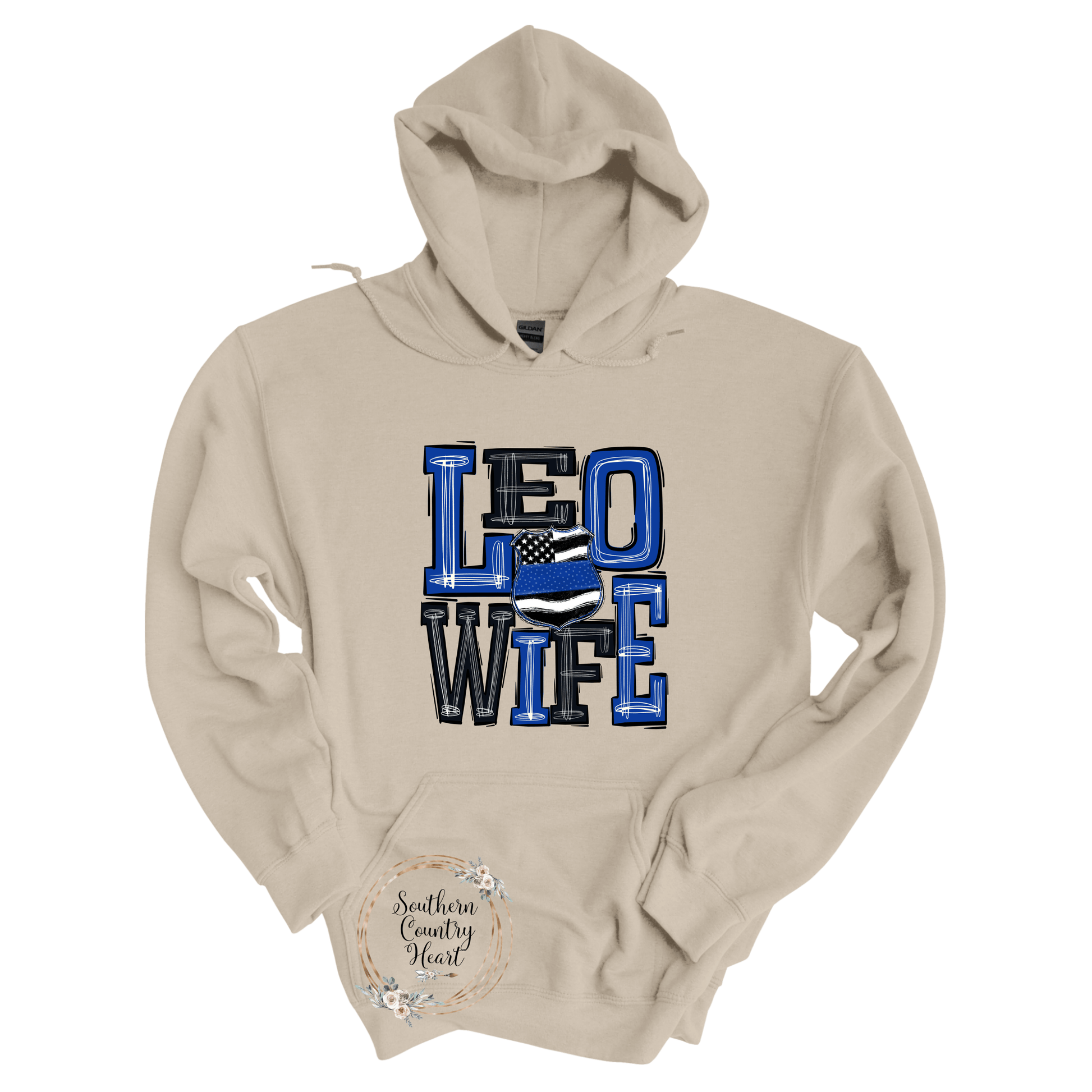 Leo Wife Hoodie - southerncountryheart.com