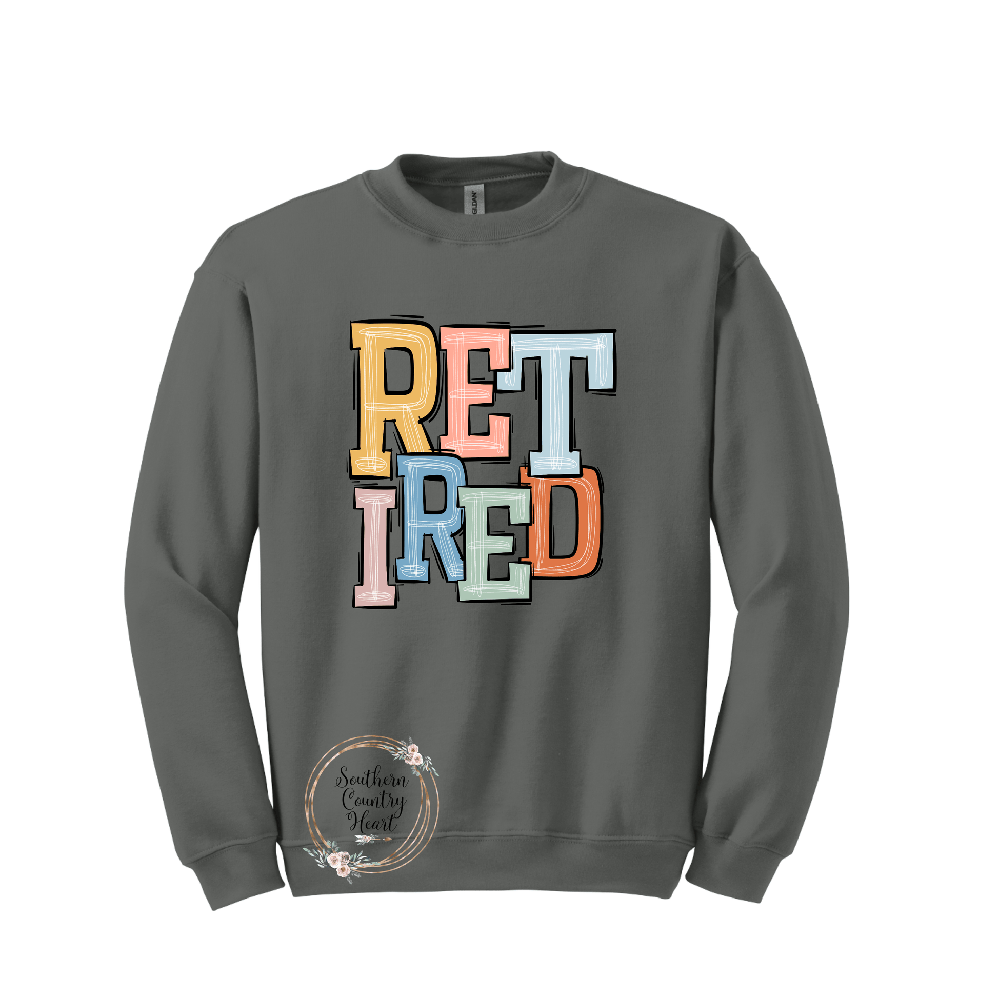 Boho Retired Sweatshirt - southerncountryheart.com
