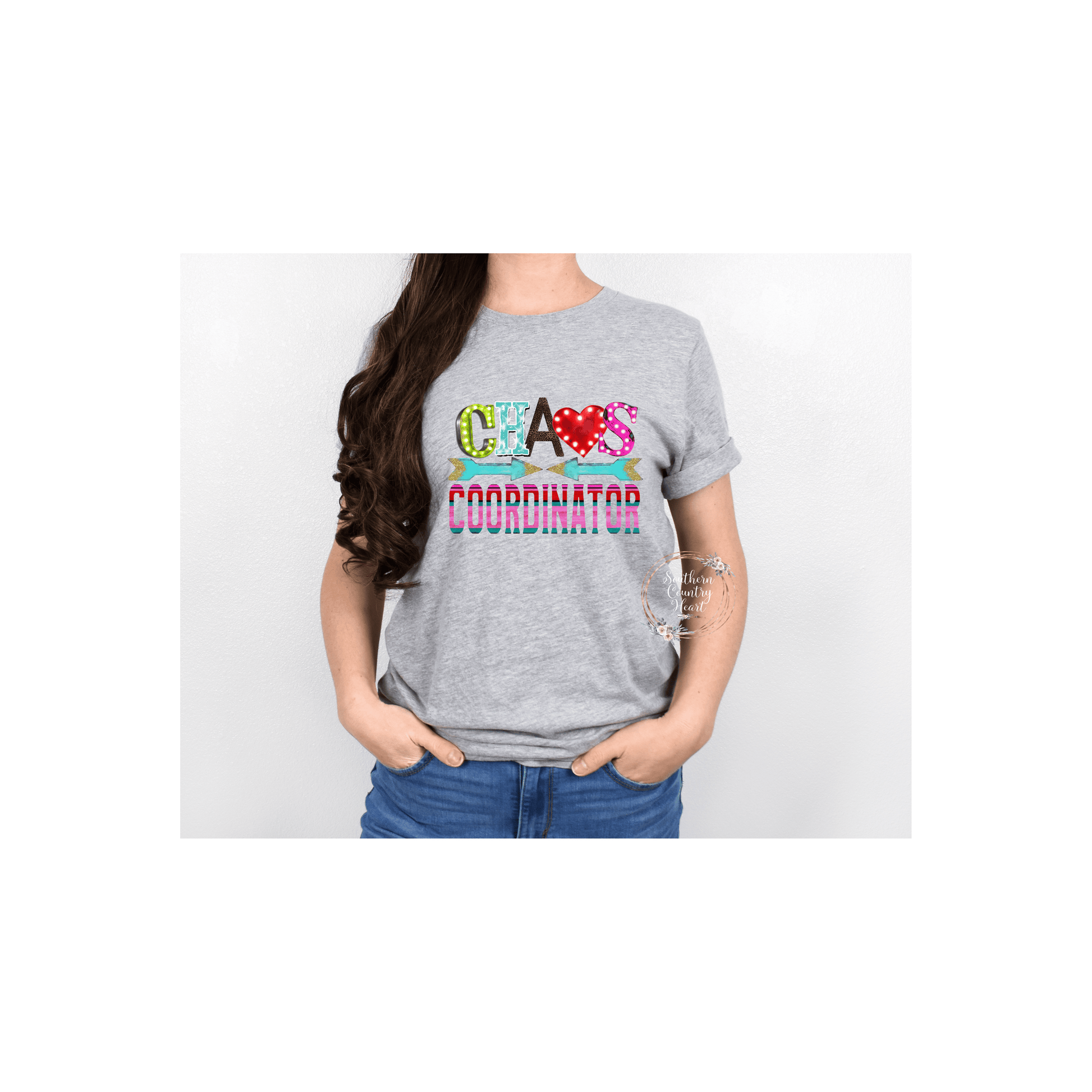 Chaos Coordinator Tee - Shirt - southerncountryheart.com