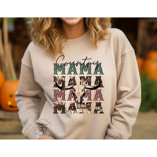Country Mama Sweatshirt - southerncountryheart.com