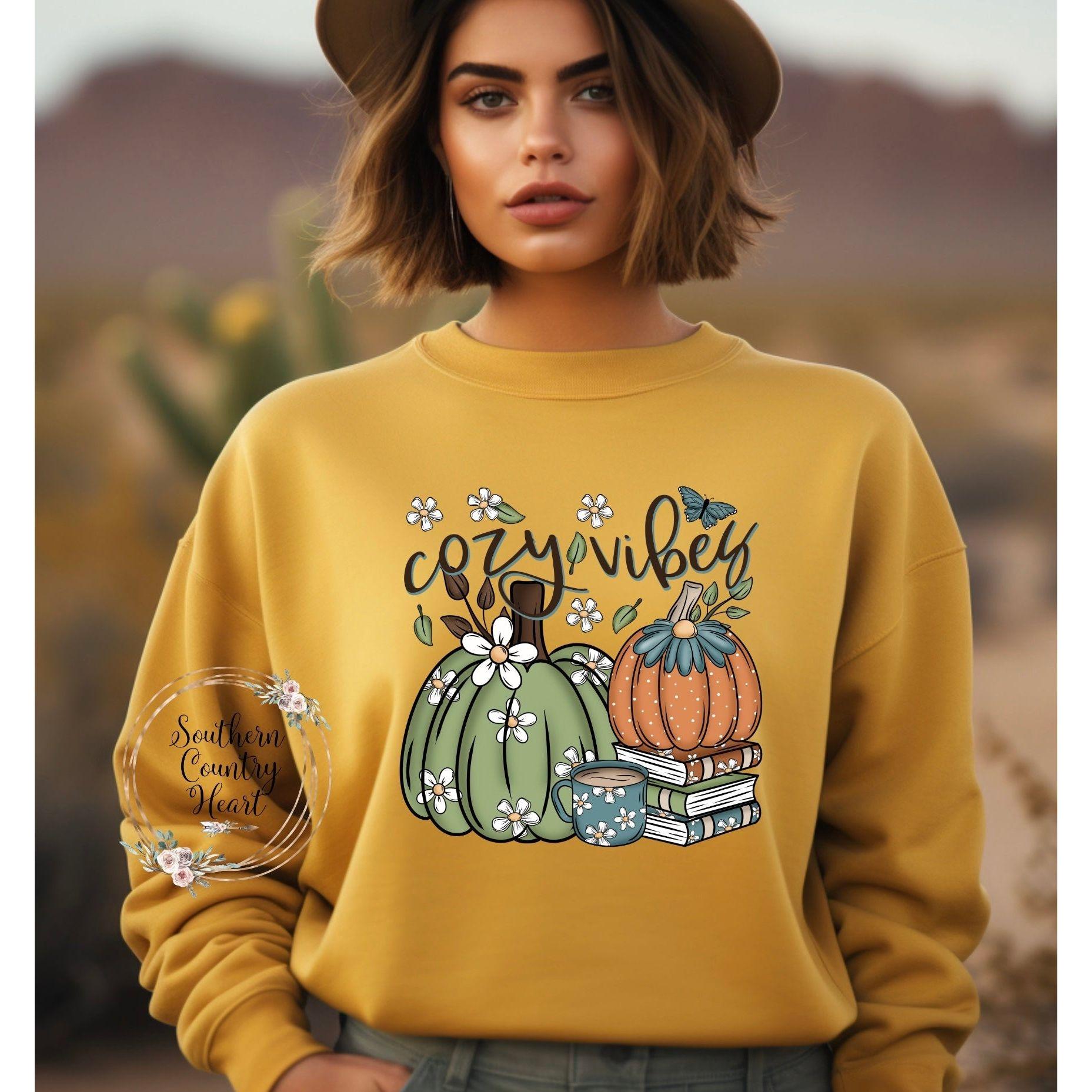 Give Thanks Y’all Sweatshirt - southerncountryheart.com