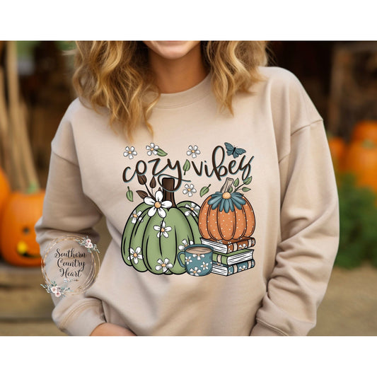 Cozy Vibes Sweatshirt - southerncountryheart.com
