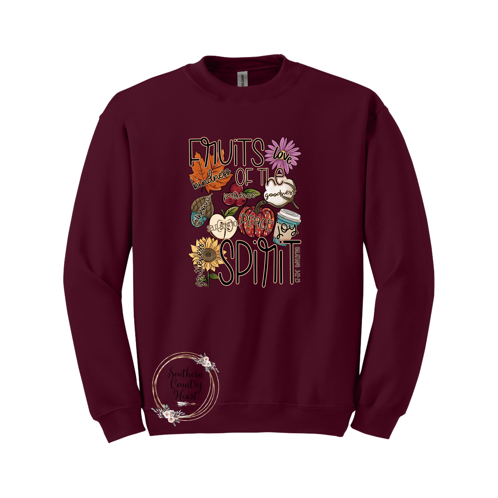 Fruits Of The Spirit Sweatshirt - southerncountryheart.com