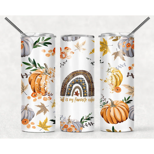 Fall is my Favorite Color - Skinny Tumbler