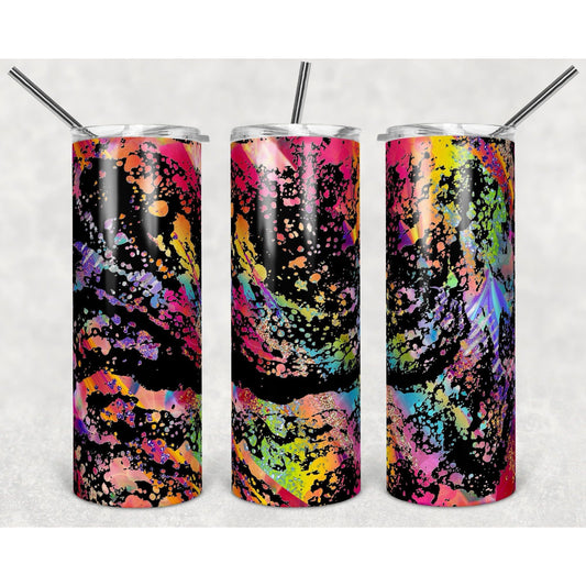 Bright Color Power wash - Skinny Tumbler